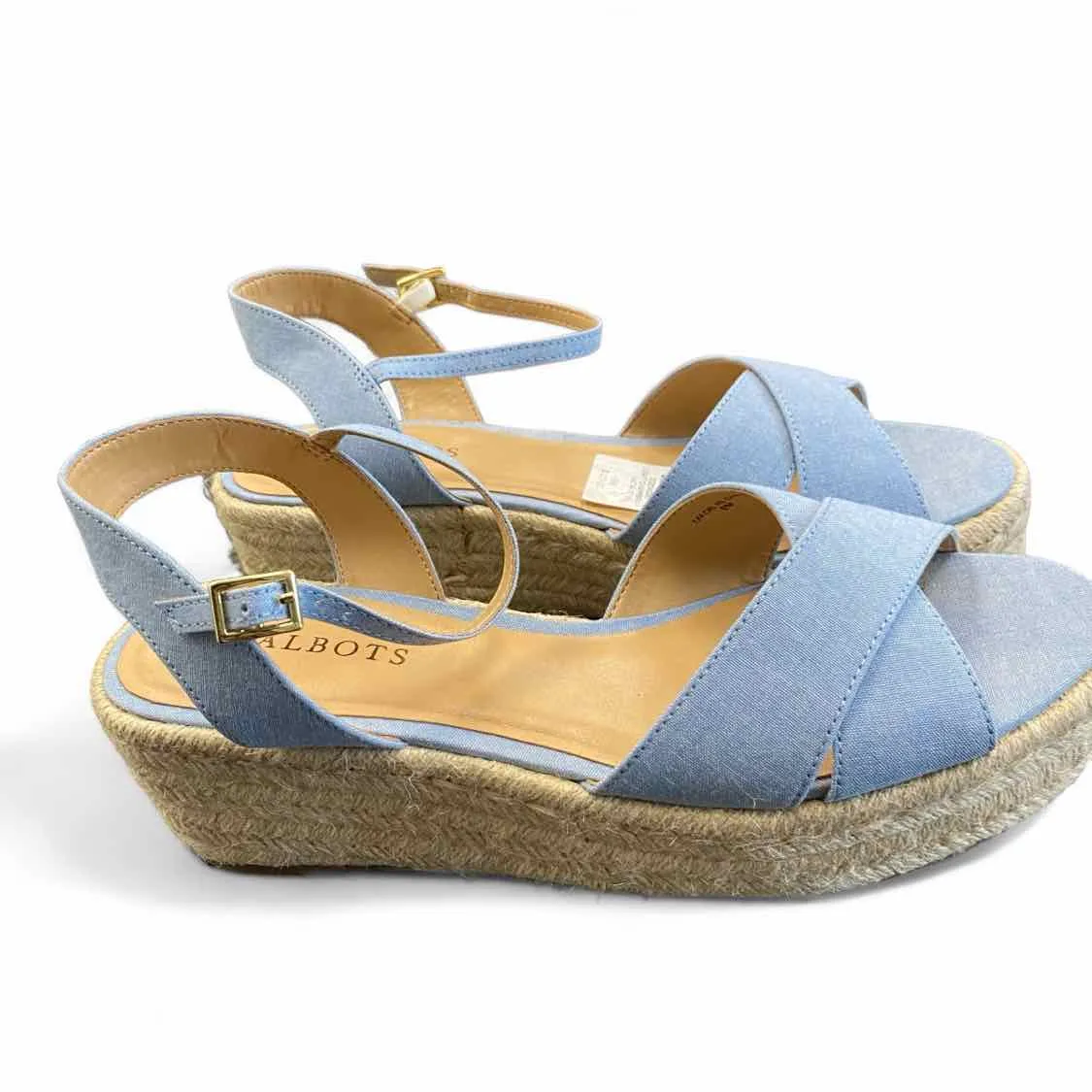 Talbots Light Blue US Shoe Size 9 Wedges