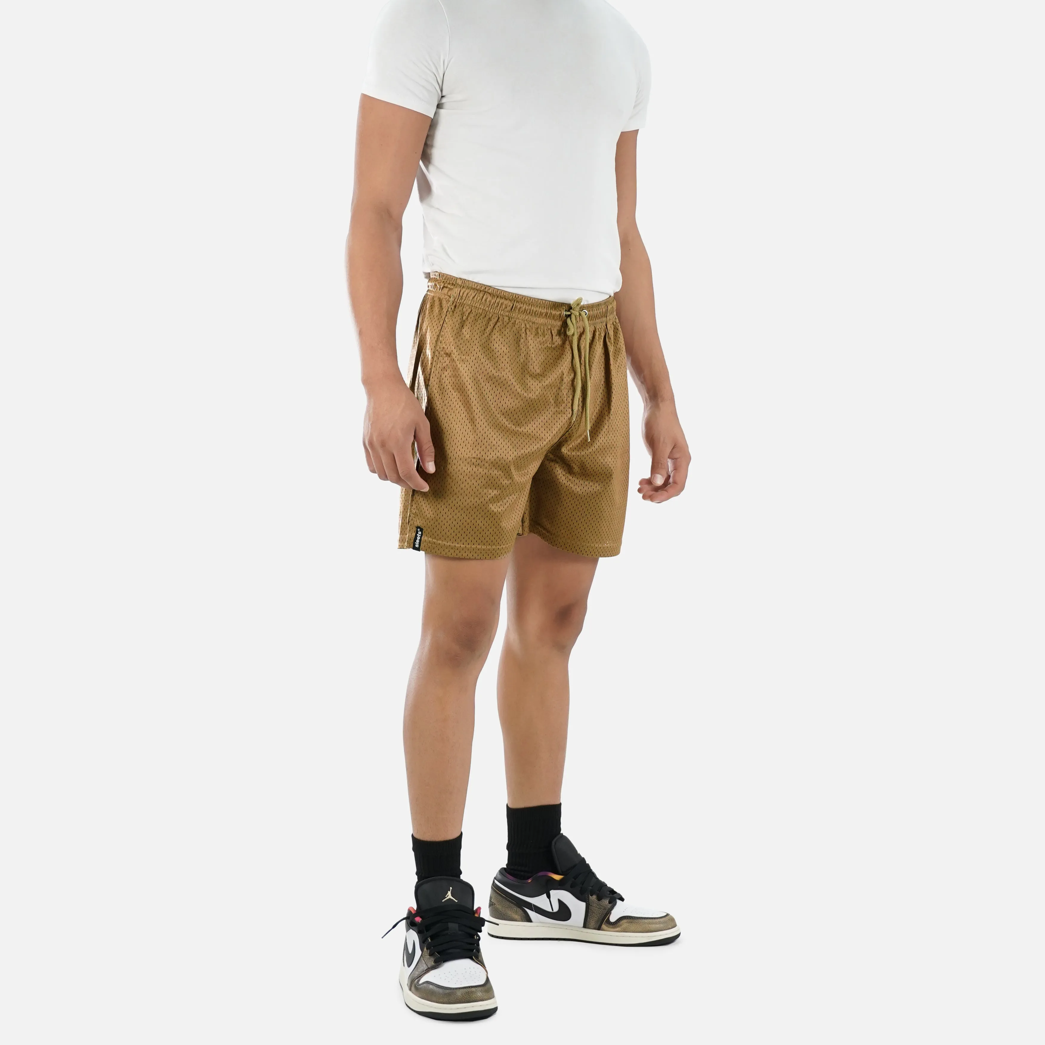 Tan Brown Shorts - 7"